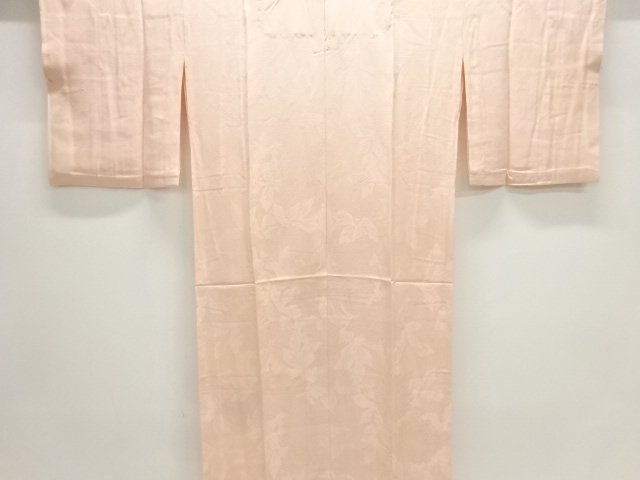 菊模様織出し単衣長襦袢